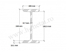 Profil INP zincat 240 mm 1